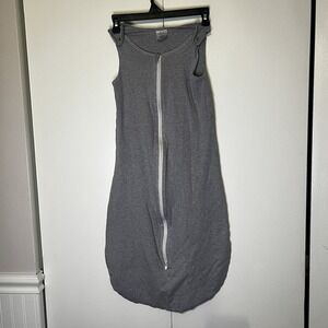 Baby DeeDee Gray Fleece Sleep‎ Nest Sack Wearable Blanket Large 18-36 Months